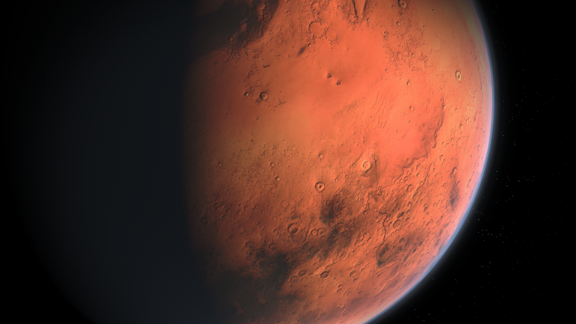 На Марсе обнаружили место для создания баз исследователей
