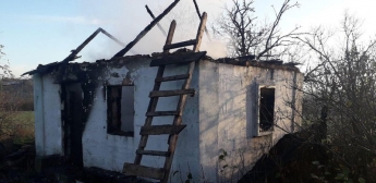 В Запорожье при пожаре в частном доме погиб мужчина