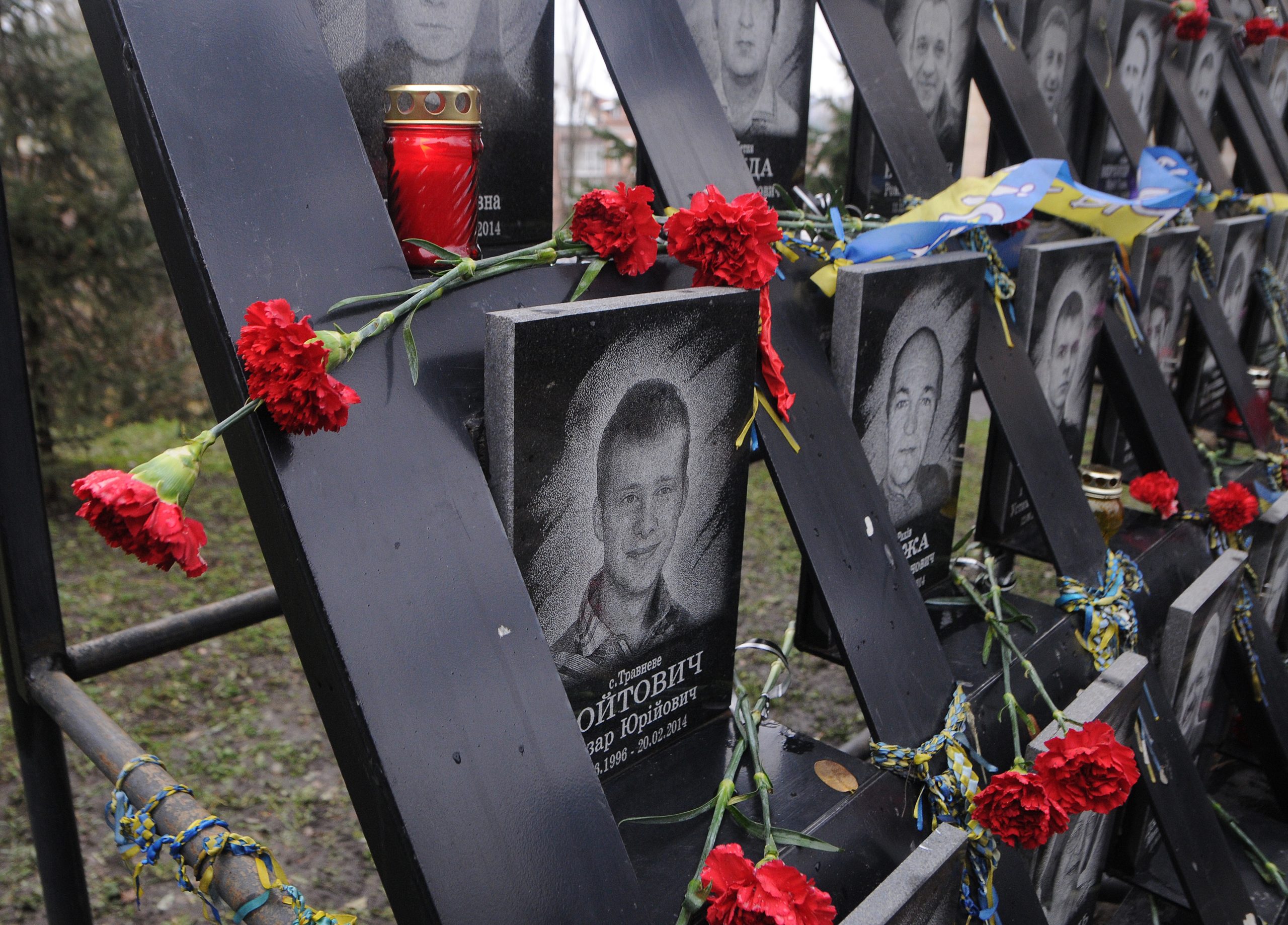 Годовщина Революции достоинства в Киеве