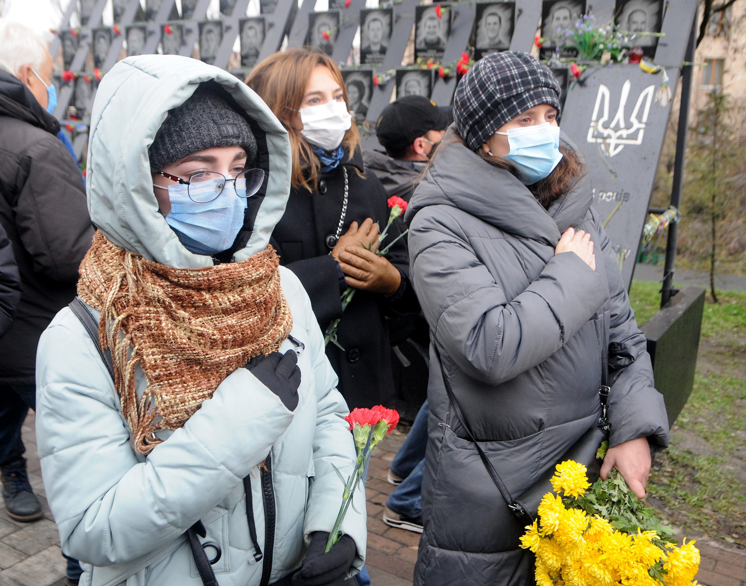 Годовщина Революции достоинства в Киеве