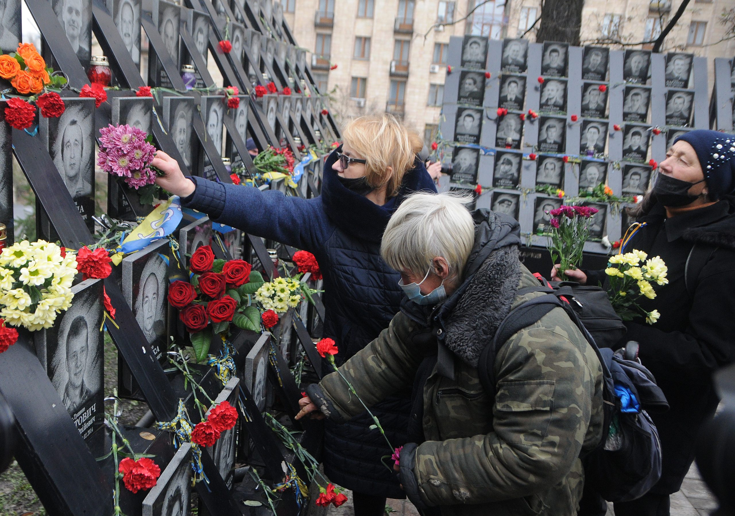 Годовщина Революции достоинства в Киеве