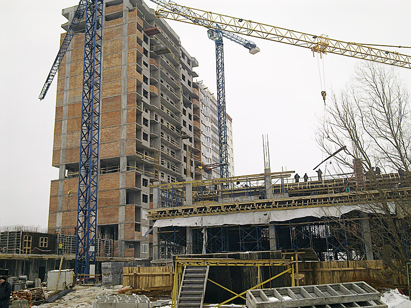 Строительство нового жилья в Украине сократилось вдвое &#8212; Госстат