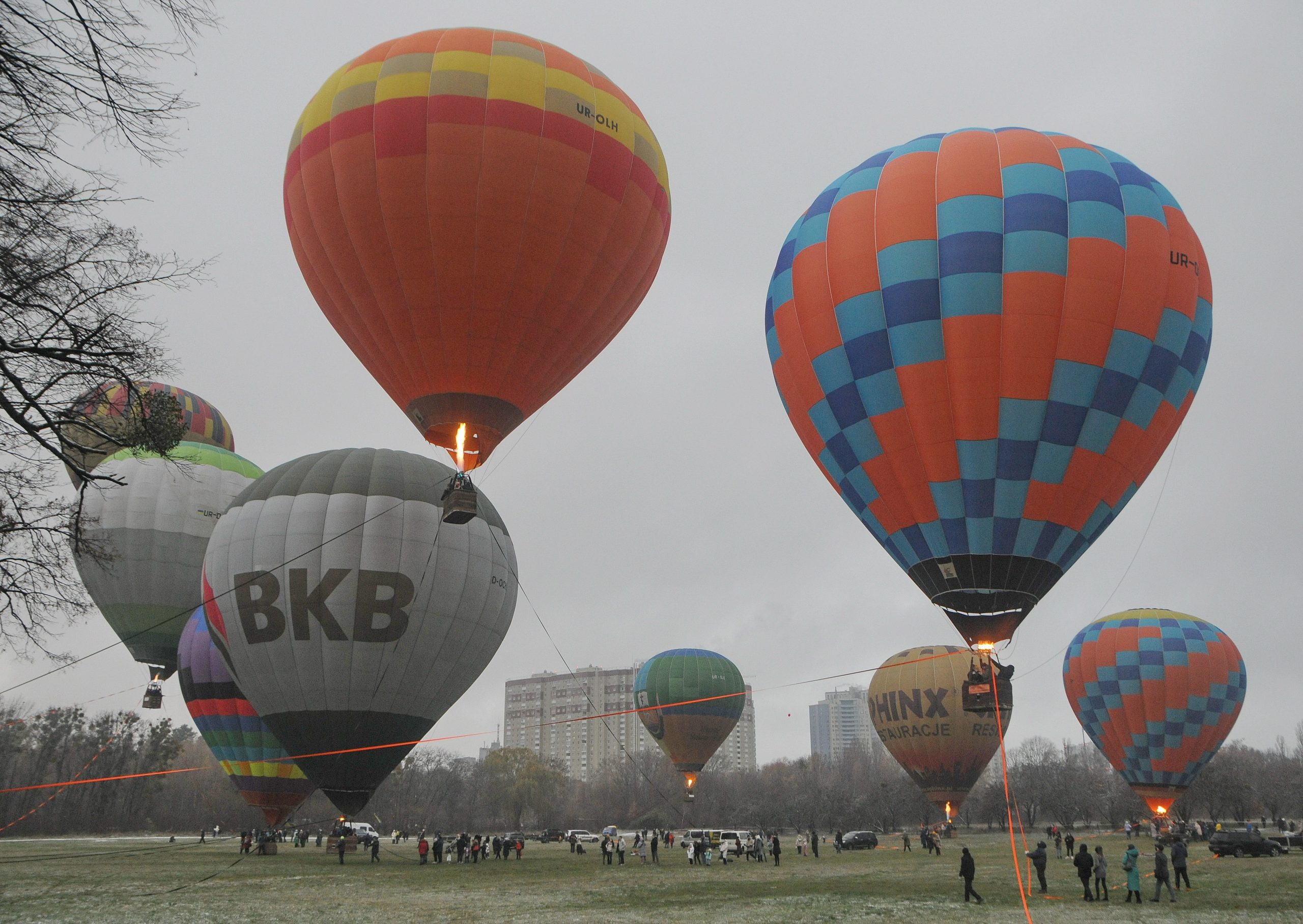 В Киеве на ВДНГ состоялся фестиваль огромных воздушных шаров