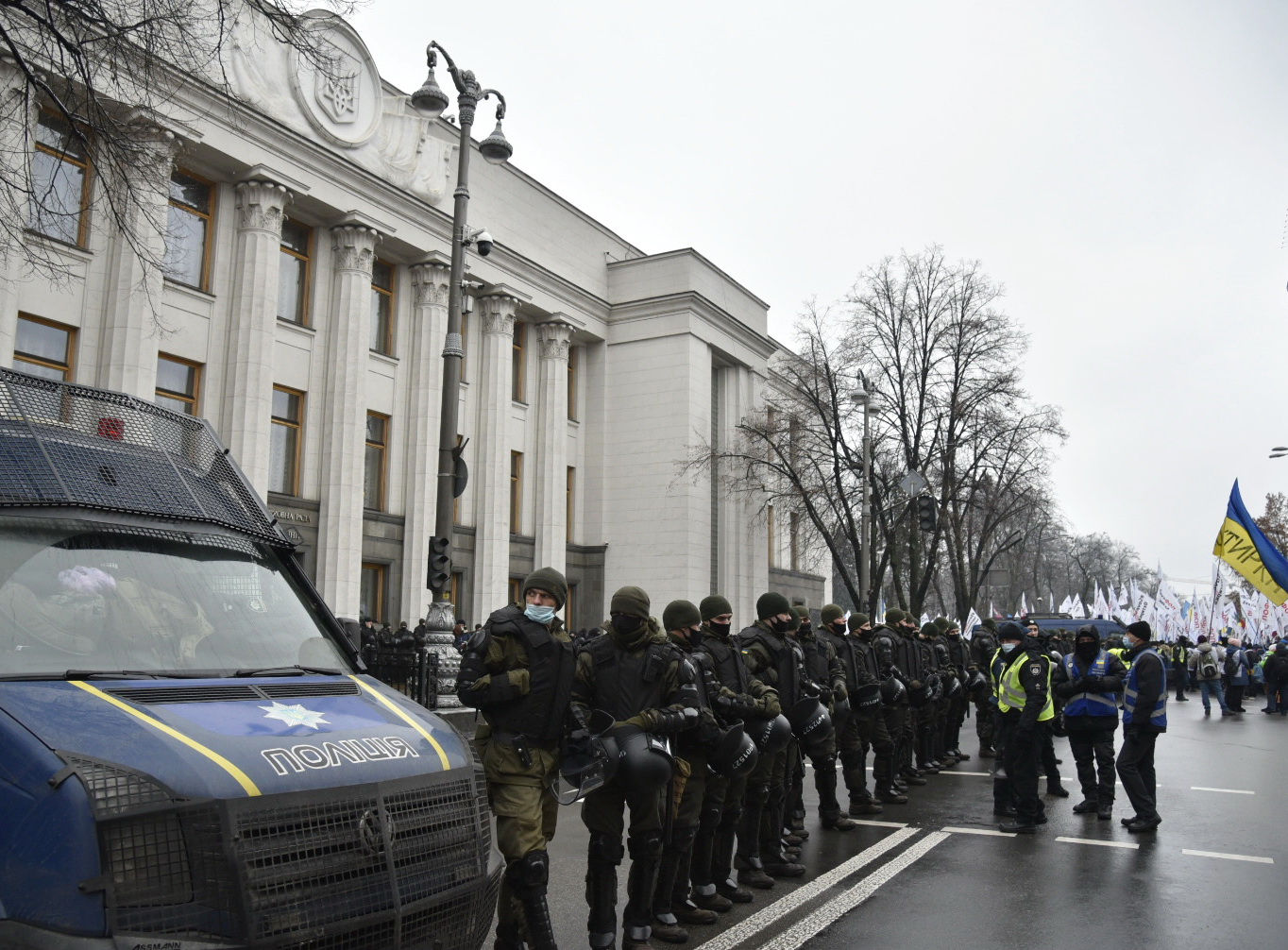 Акции протеста &#171;ФОПовцев&#187;: палатки и столкновения с правоохранителями