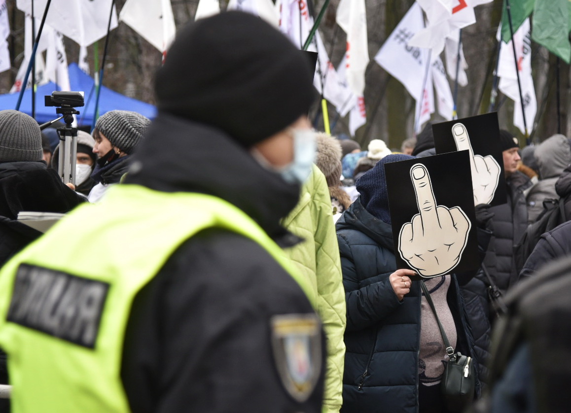 Акции протеста &#171;ФОПовцев&#187;: палатки и столкновения с правоохранителями