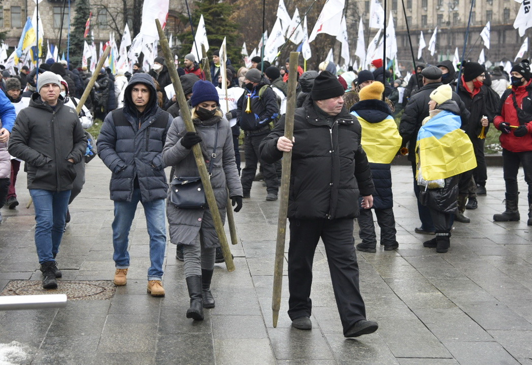 Акции протеста &#171;ФОПовцев&#187;: палатки и столкновения с правоохранителями