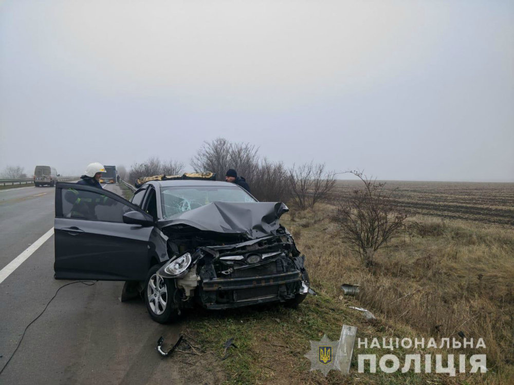 На Николаевщине в ДТП пострадали два иностранца