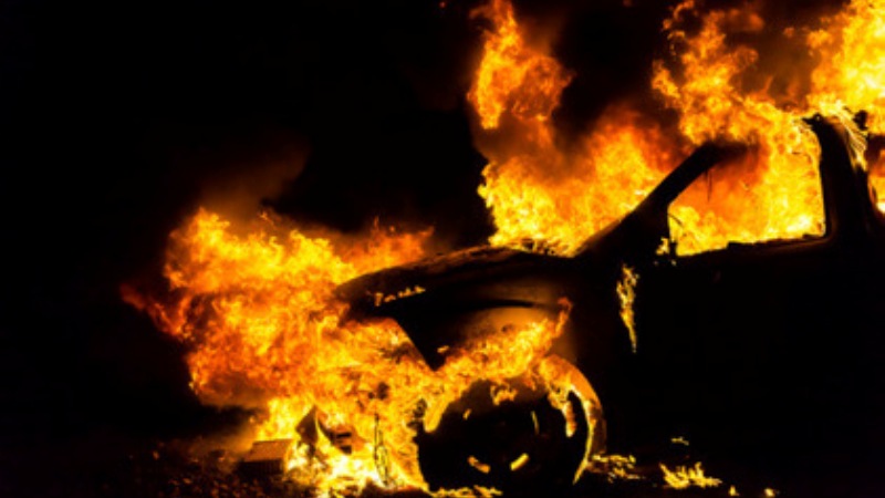 В Киеве подожгли автомобиль украинского дзюдоиста &#8212; СМИ