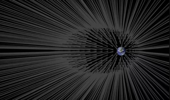 NASA опубликовало интригующий снимок: из Земли прорастают «волоски темной материи»