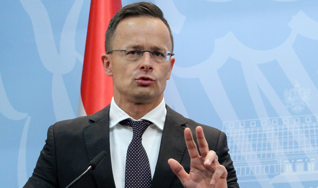 Сегодня глава МИД Венгрии прилетит в Украину