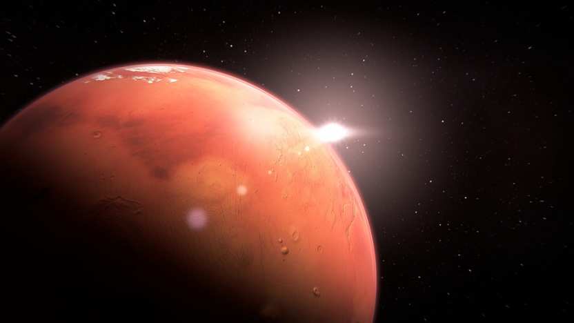 Марсианский зонд из Китая пролетел 400 миллионов километров