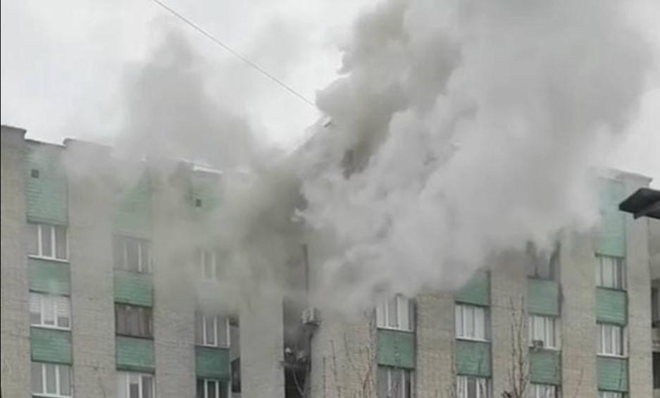 В Харькове произошел пожар в общежитии, есть погибший