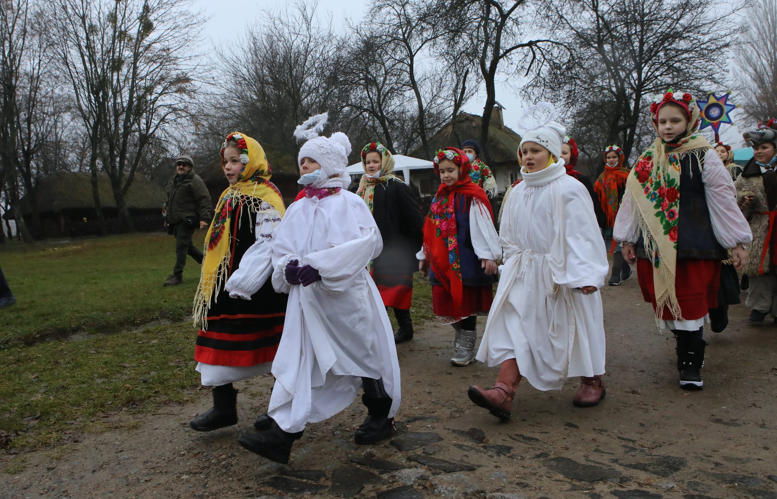 Рождественские гуляния в Пирогово