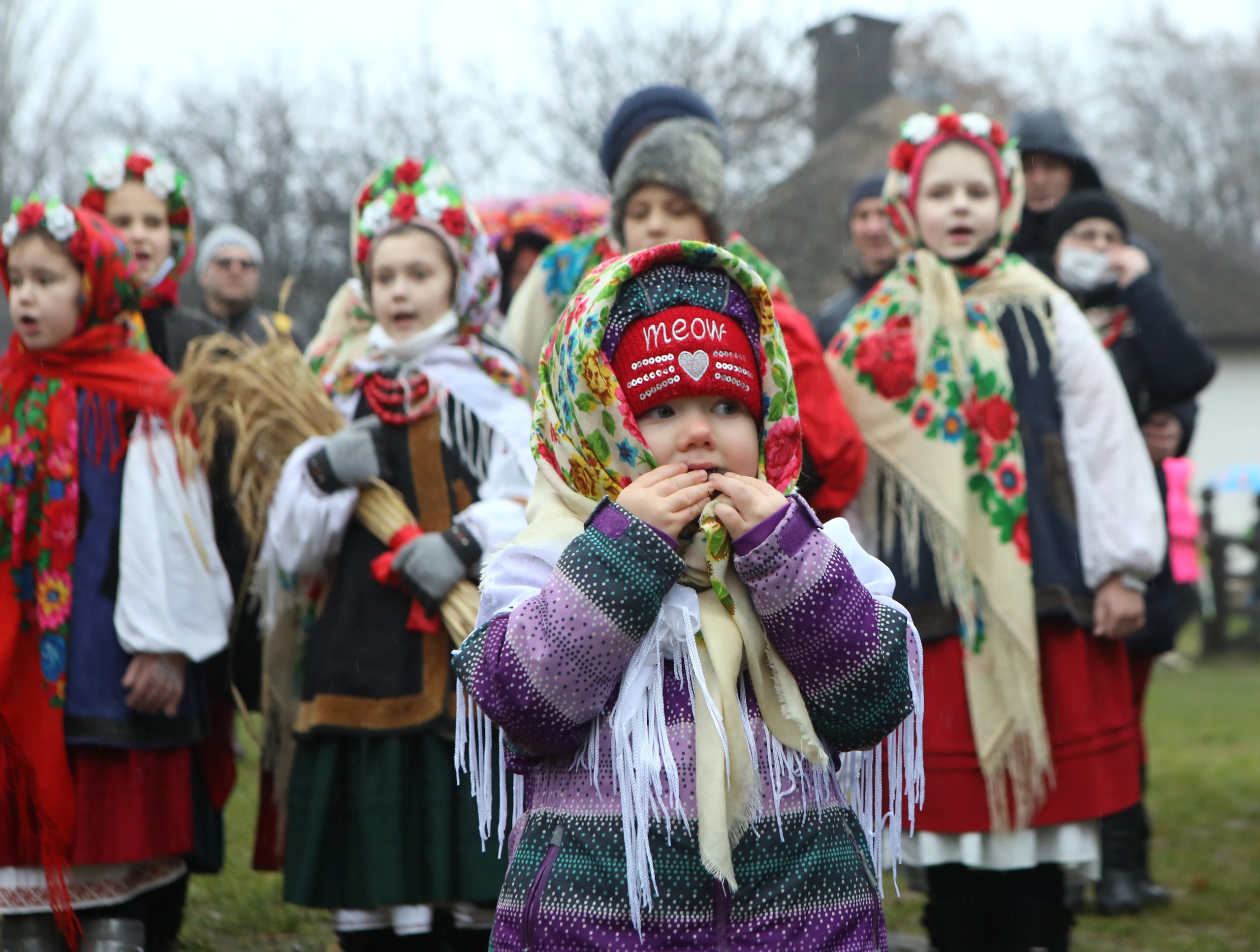 Рождественские гуляния в Пирогово