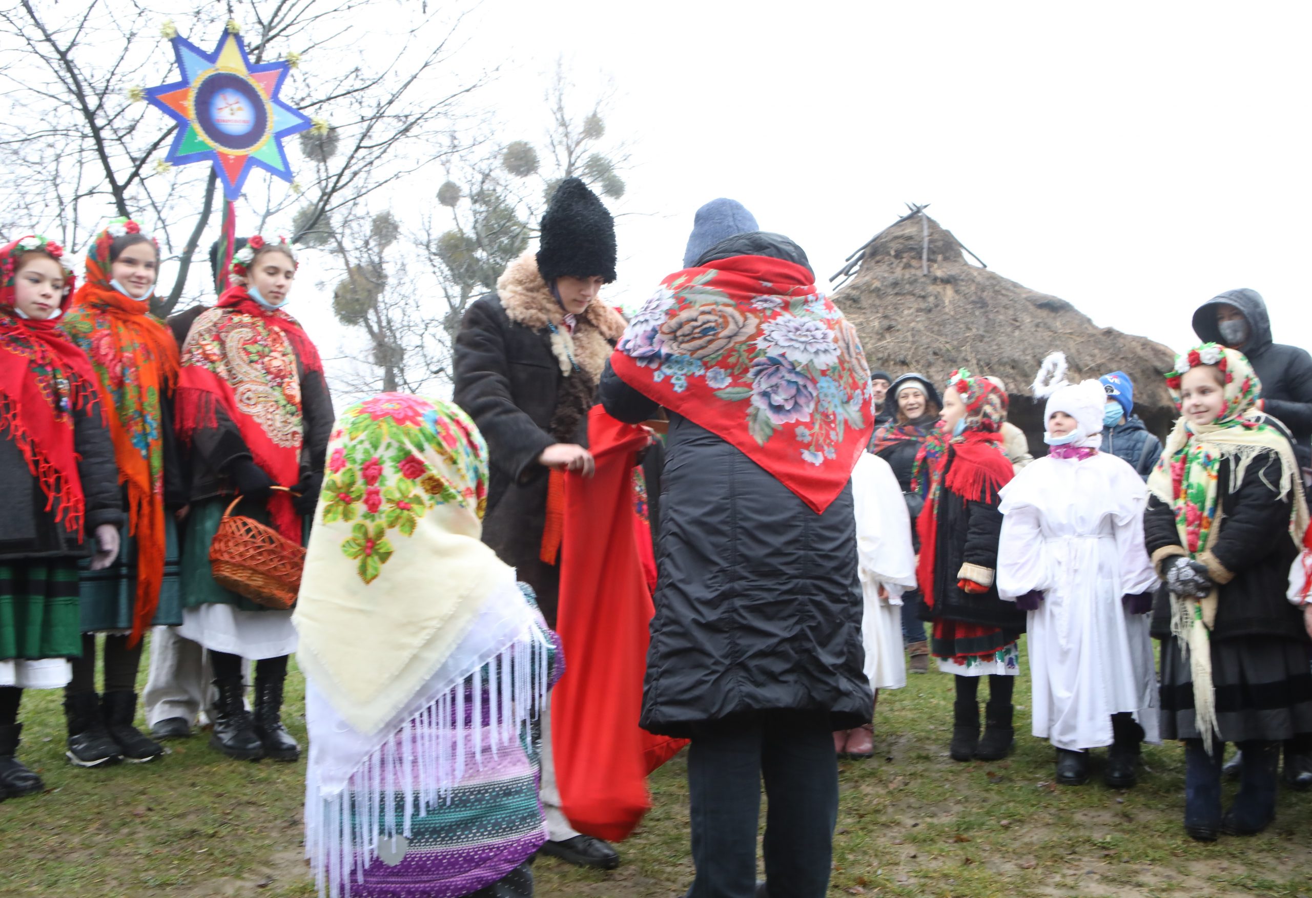 Рождественские гуляния в Пирогово