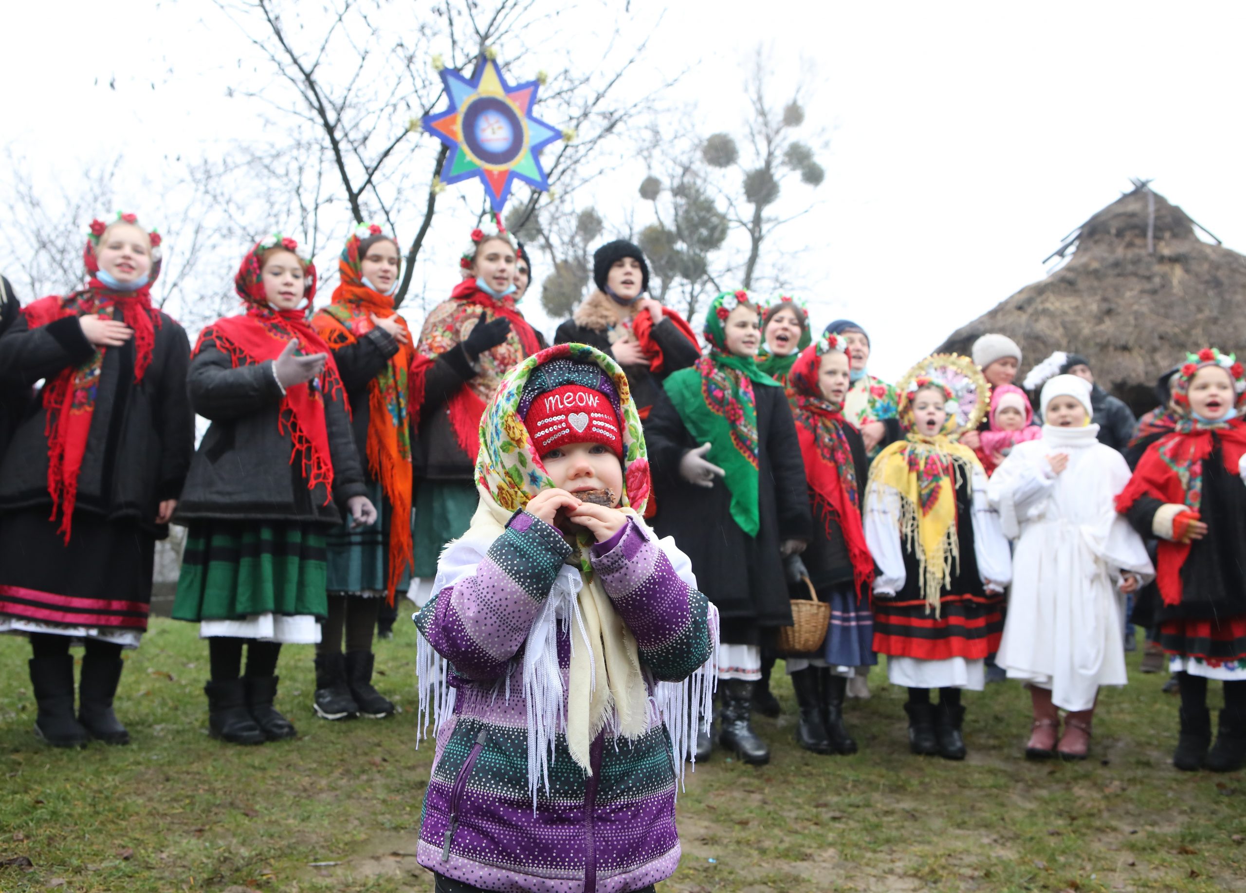 Рождественские гуляния в Пирогово