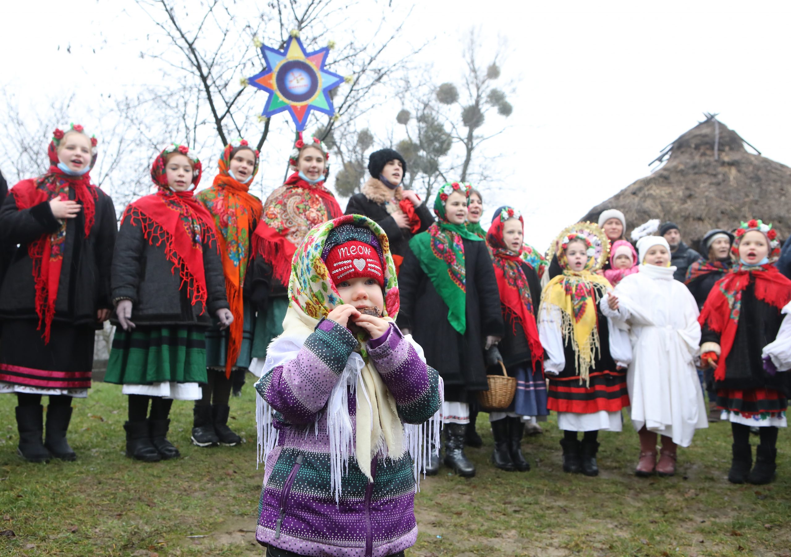 Рождественские гуляния в Пирогово