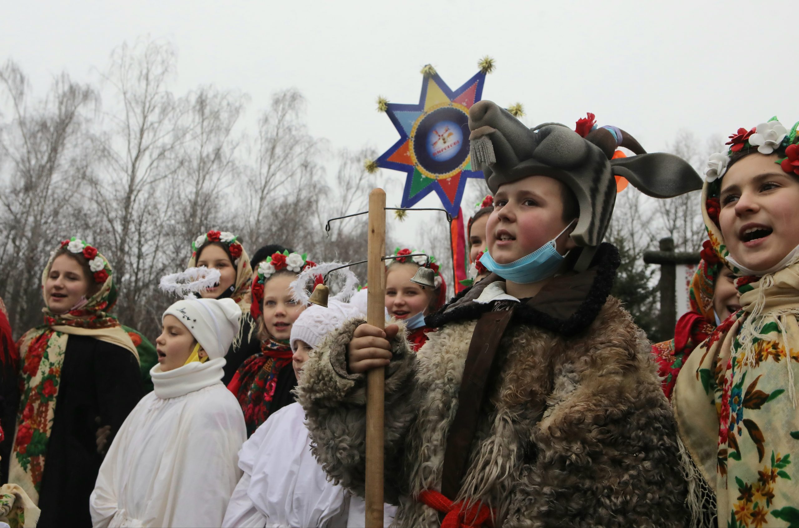 Рождественские гуляния в Пирогово