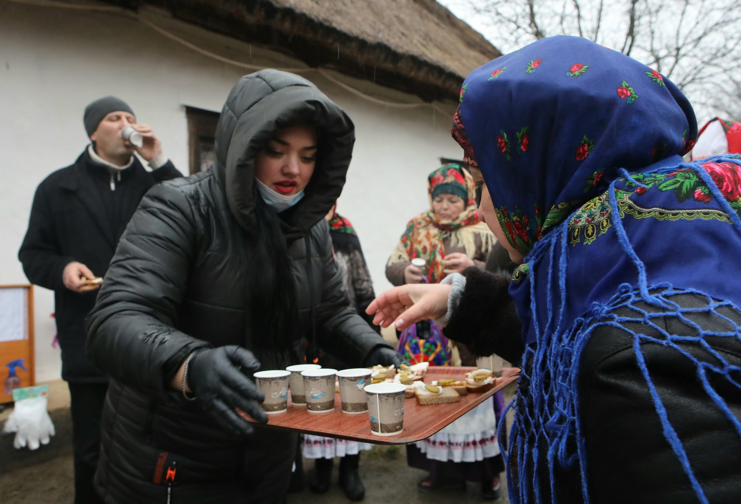 Рождественские гуляния в Пирогово