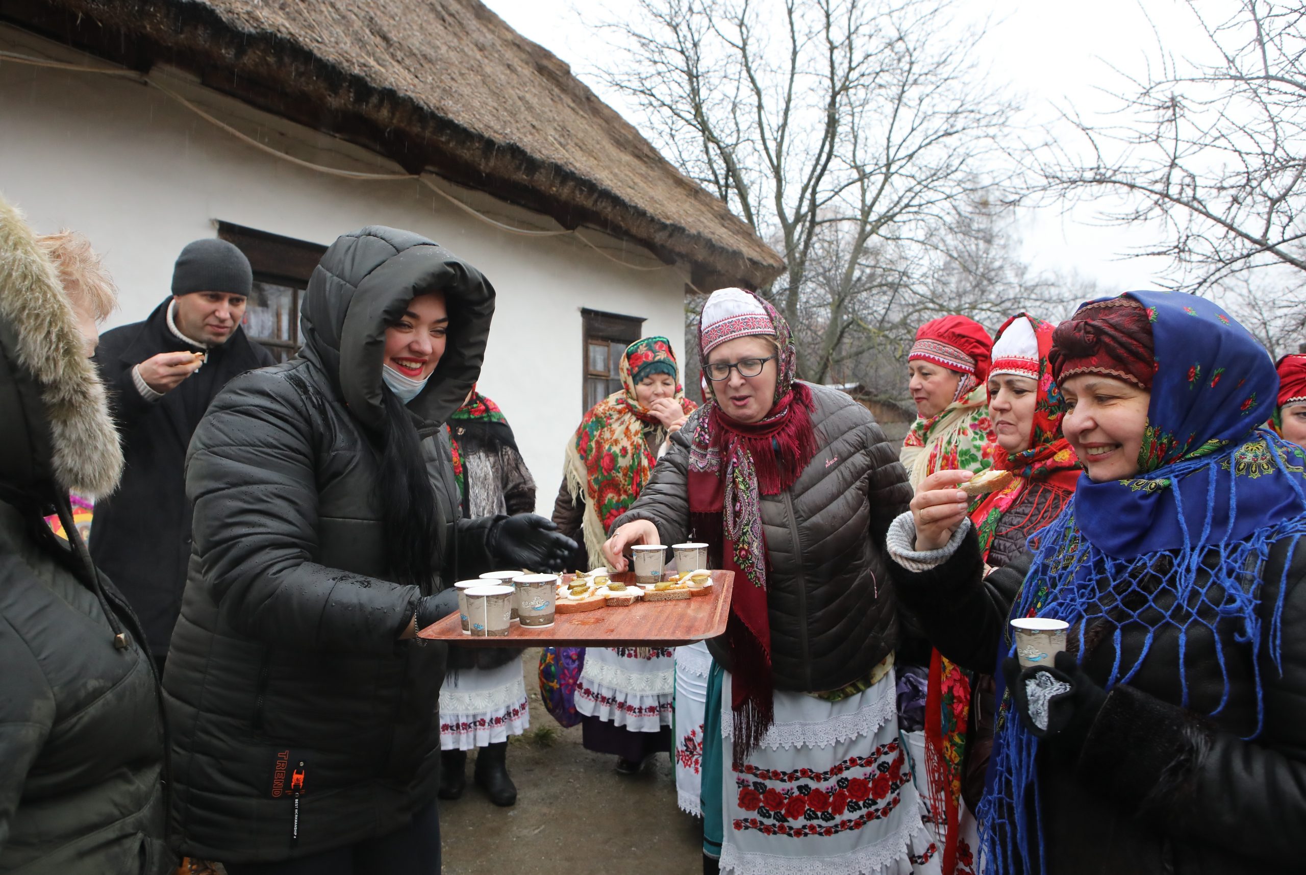 Рождественские гуляния в Пирогово