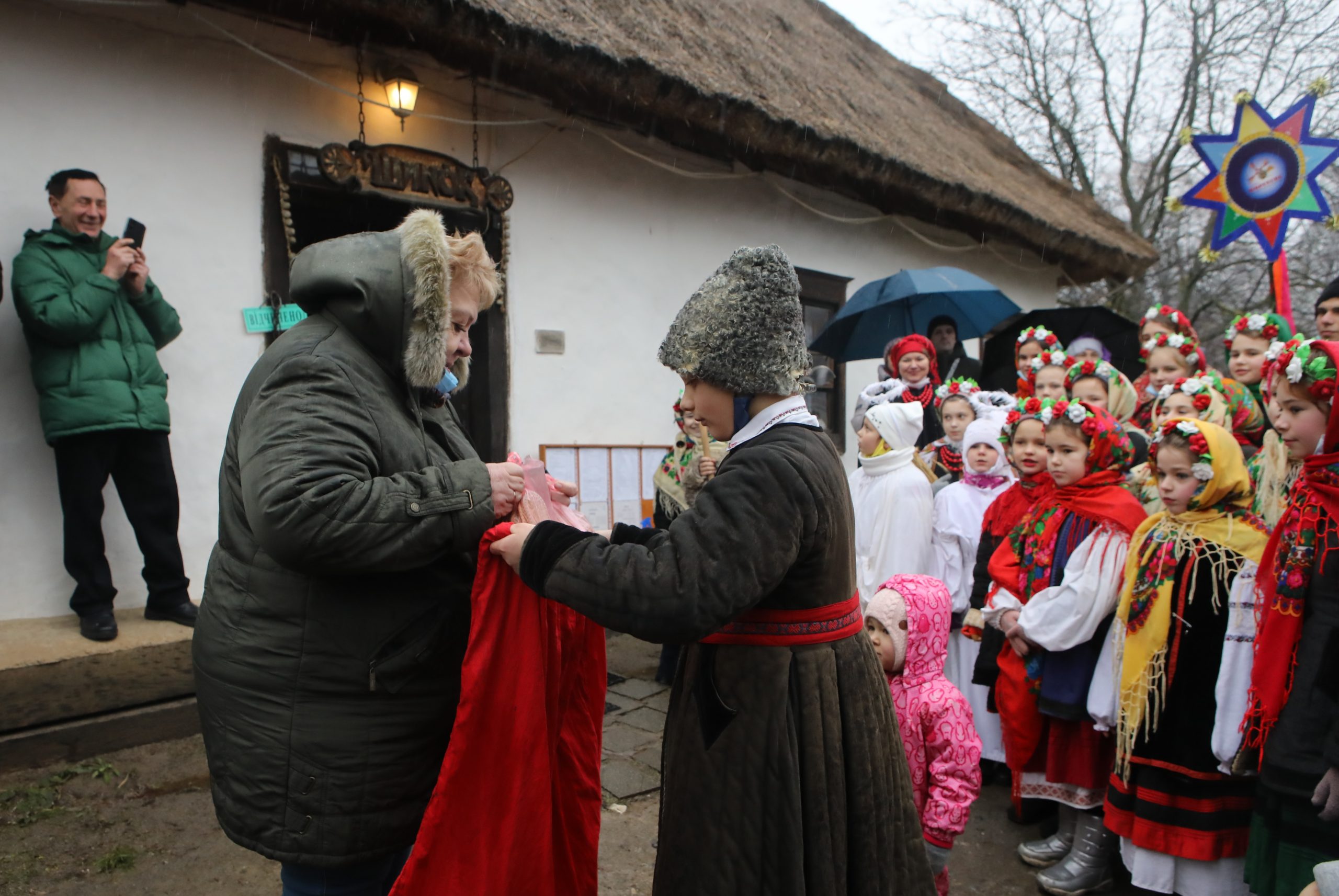 Рождественские гуляния в Пирогово