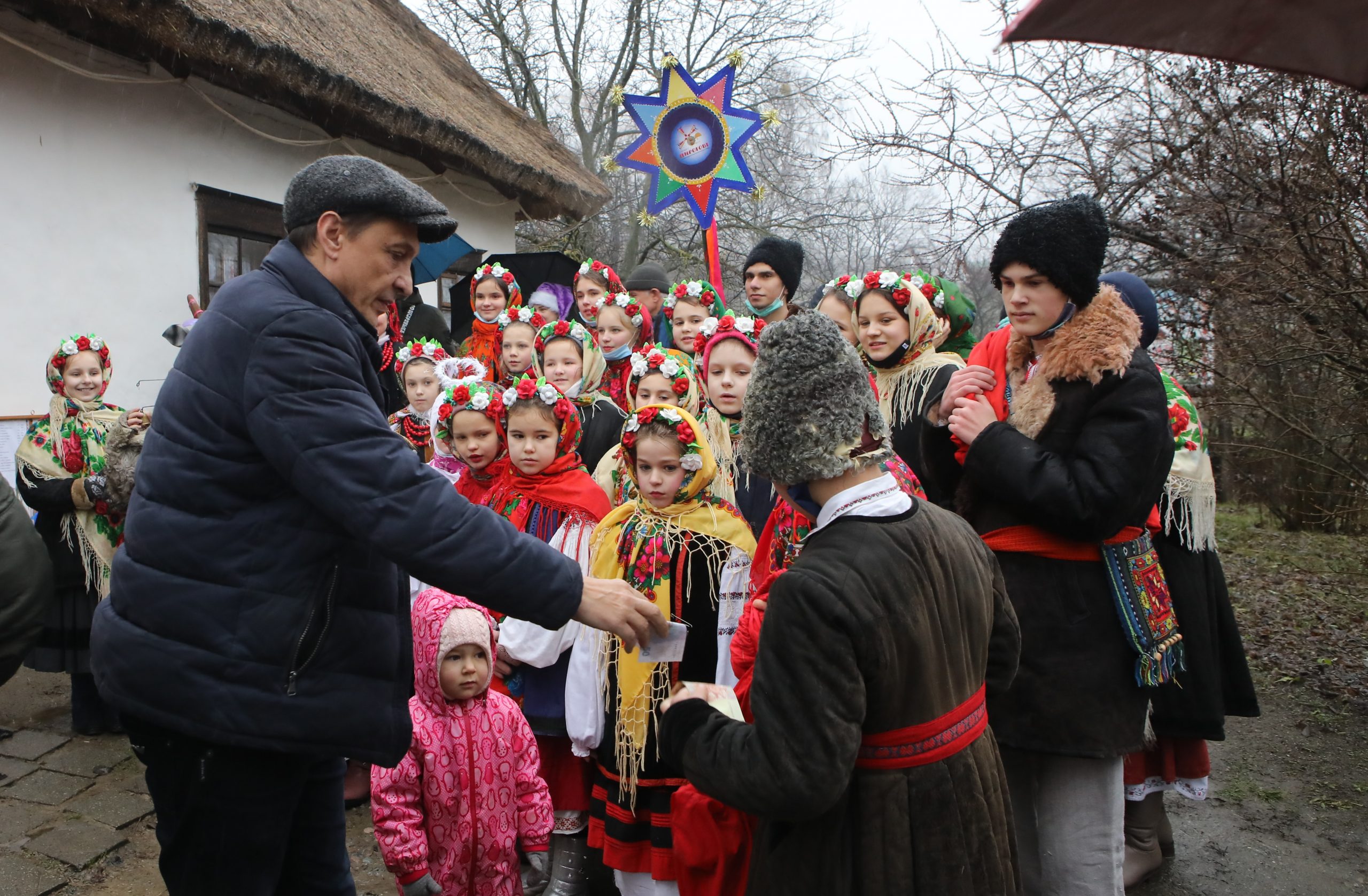 Рождественские гуляния в Пирогово