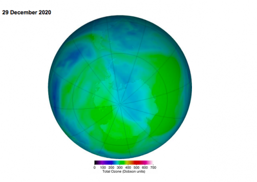 Над Антарктидой закрылась самая большая в истории озоновая дыра