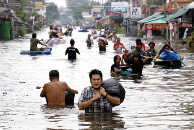 На юге Таиланда произошло сильное наводнение, есть пострадавшие