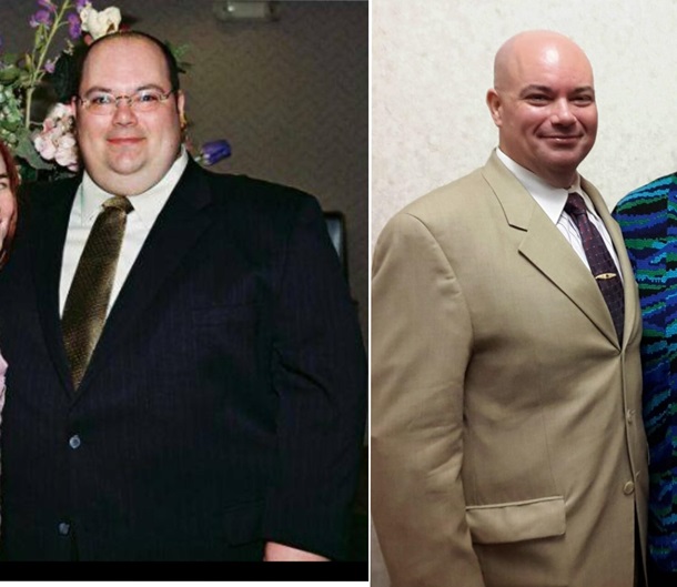Мужчина после развода похудел на 111 килограммов