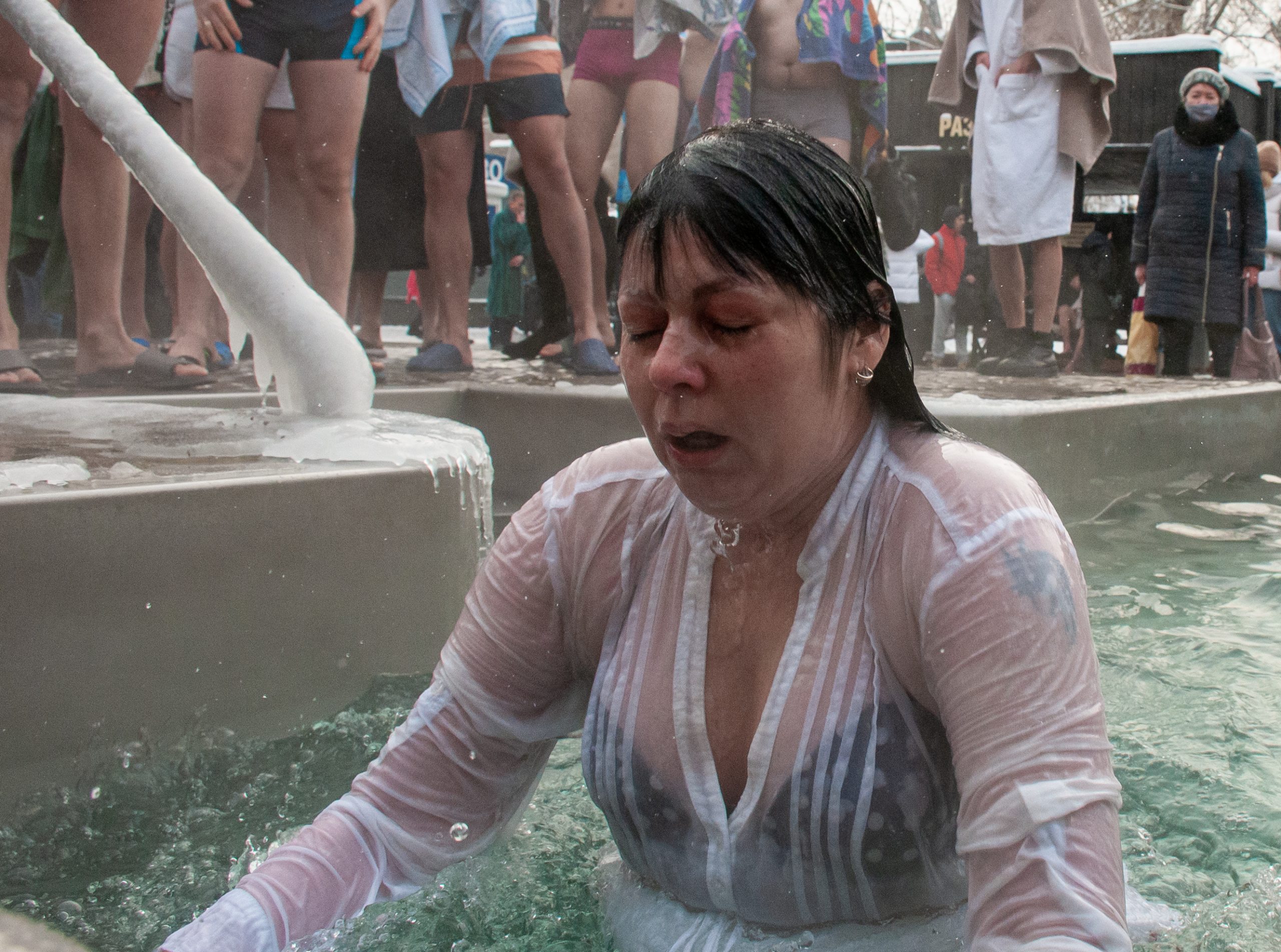 Празднование Крещения в Харькове