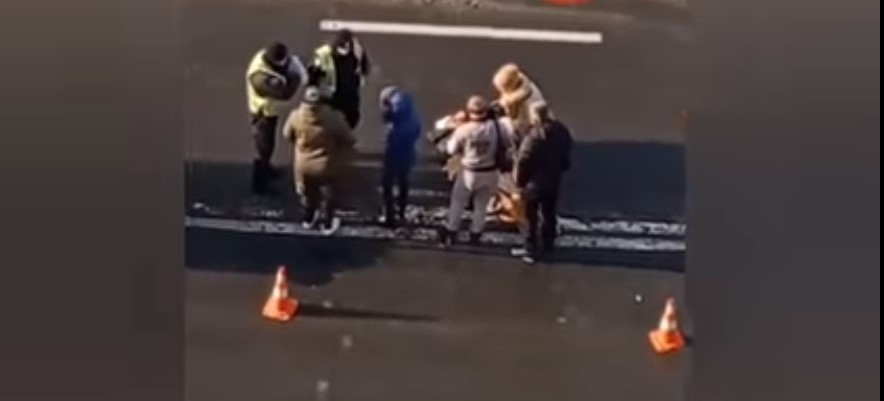 На Дарнице в Киеве авто сбило пешехода-нарушителя