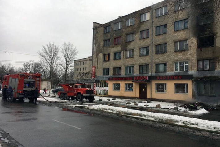 В Павлограде горело общежитие для переселенцев