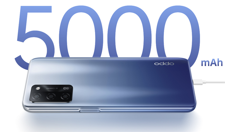 OPPO официально представила смартфон A55 5G c с мощной батареей (ФОТО)