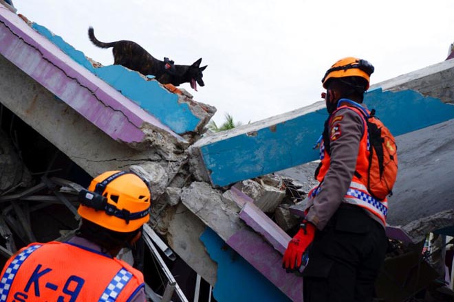 Землетрясение в Индонезии оставило без крыши над головой тысячи людей