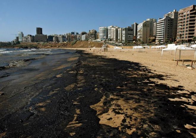 В Израиле произошел массовый разлив нефти