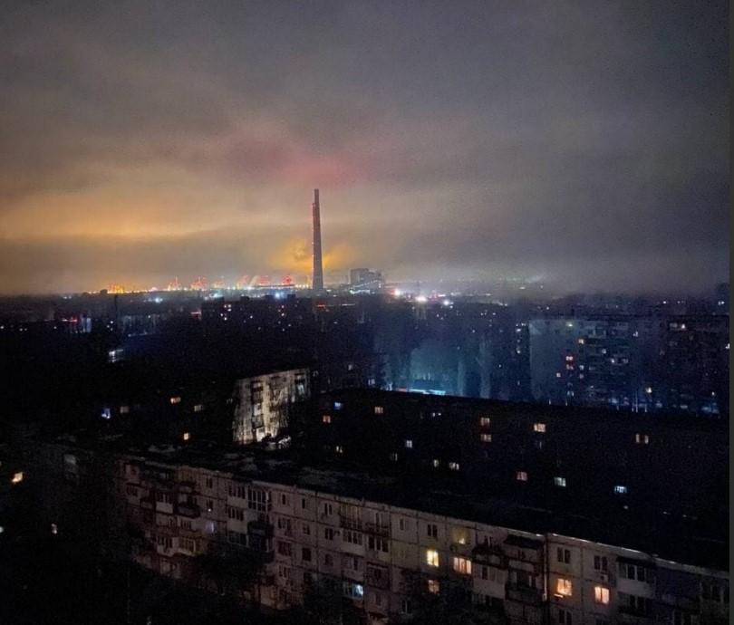 «Энергодар весь в дыму и без света»: на крупнейшей в  стране ТЭС в Запорожской области произошла авария