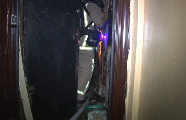 При пожаре во Львове погиб человек