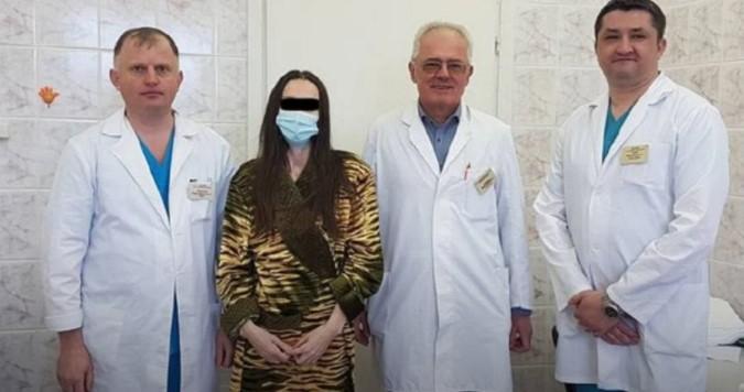 Львовские врачи удалили женщине 30-килограммовую опухоль