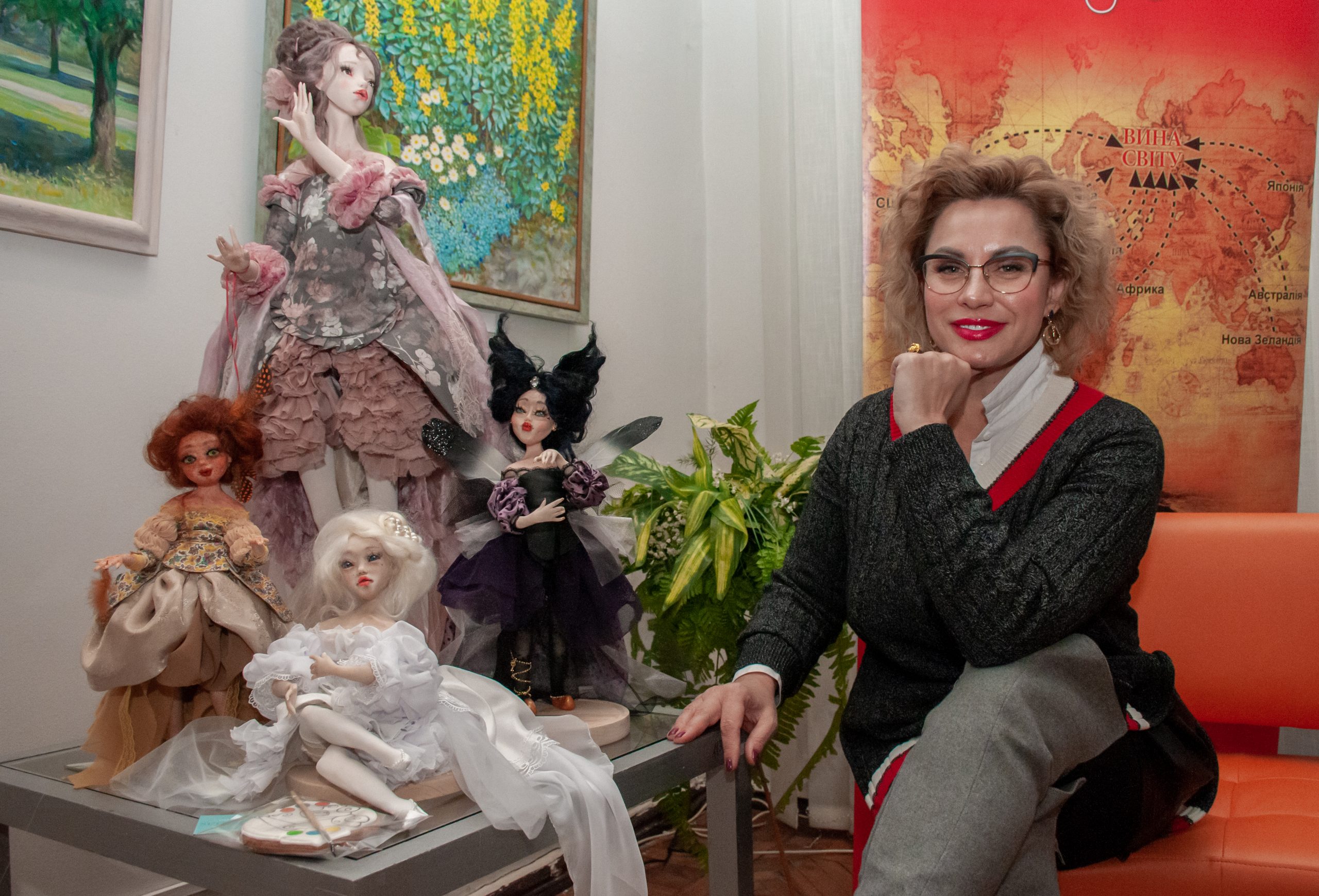 В Харькове проходит выставка кукол