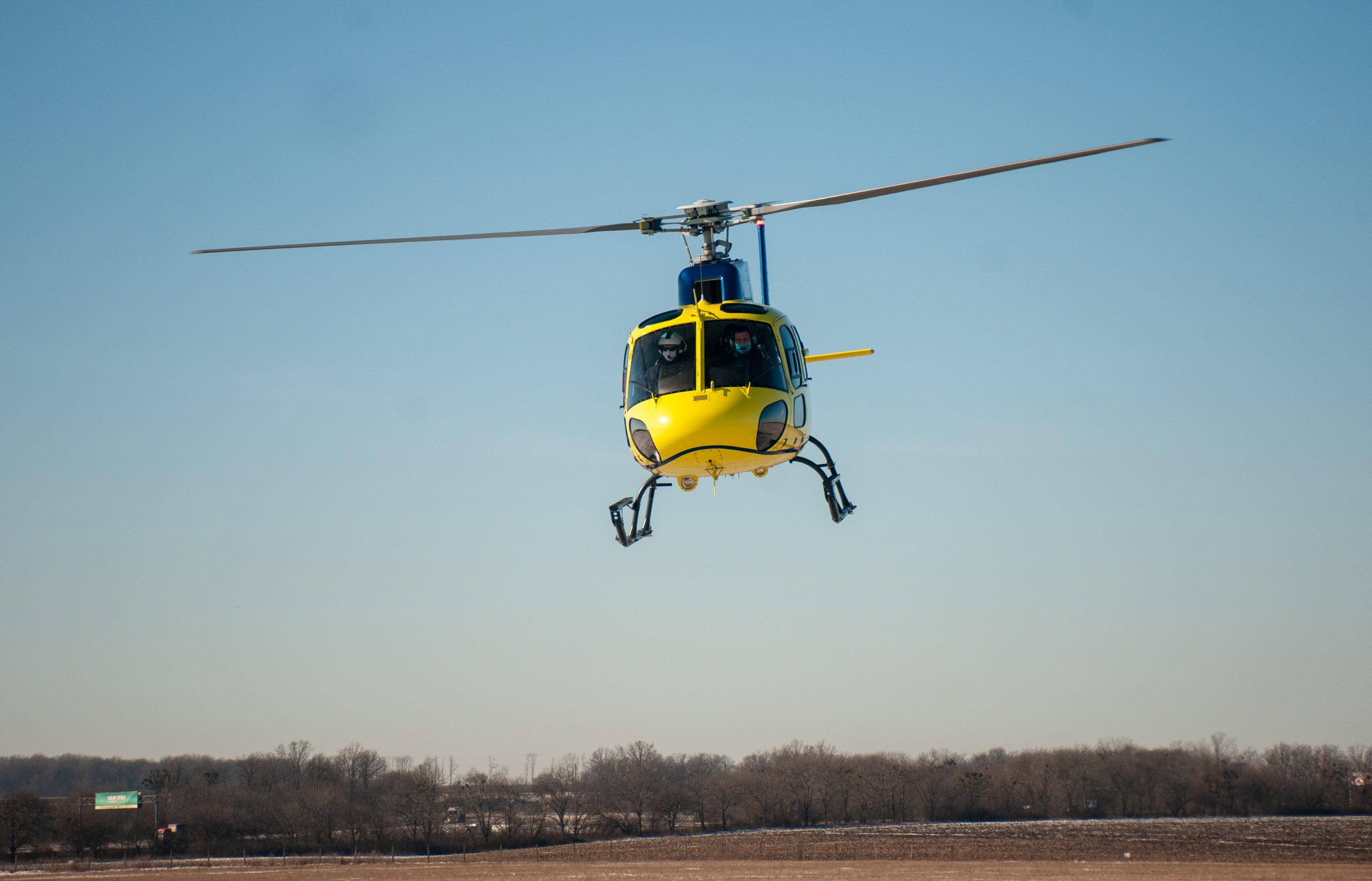 Харьковские пилоты тренировались летать на французских вертолетах
