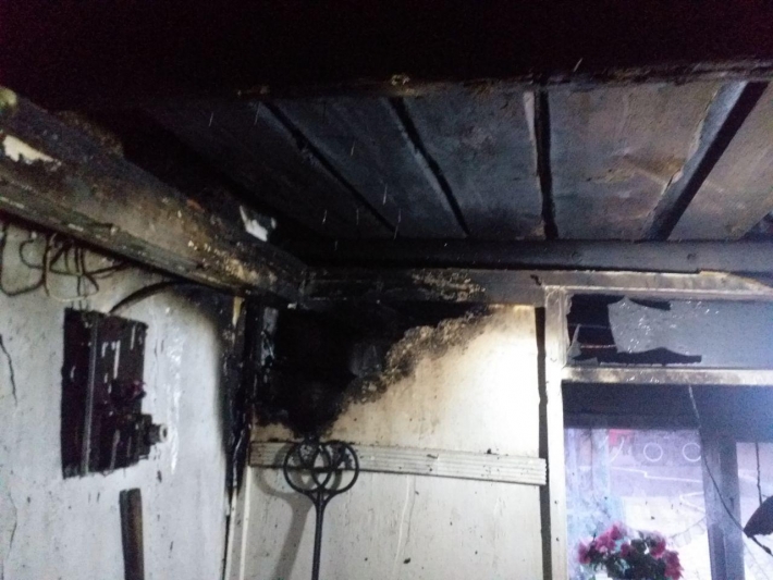 В Запорожской области произошел пожар в частном доме