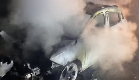 В столице сожгли автомобиль известного журналиста