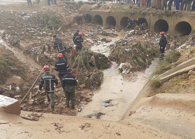 В Алжире произошло наводнение, есть жертвы