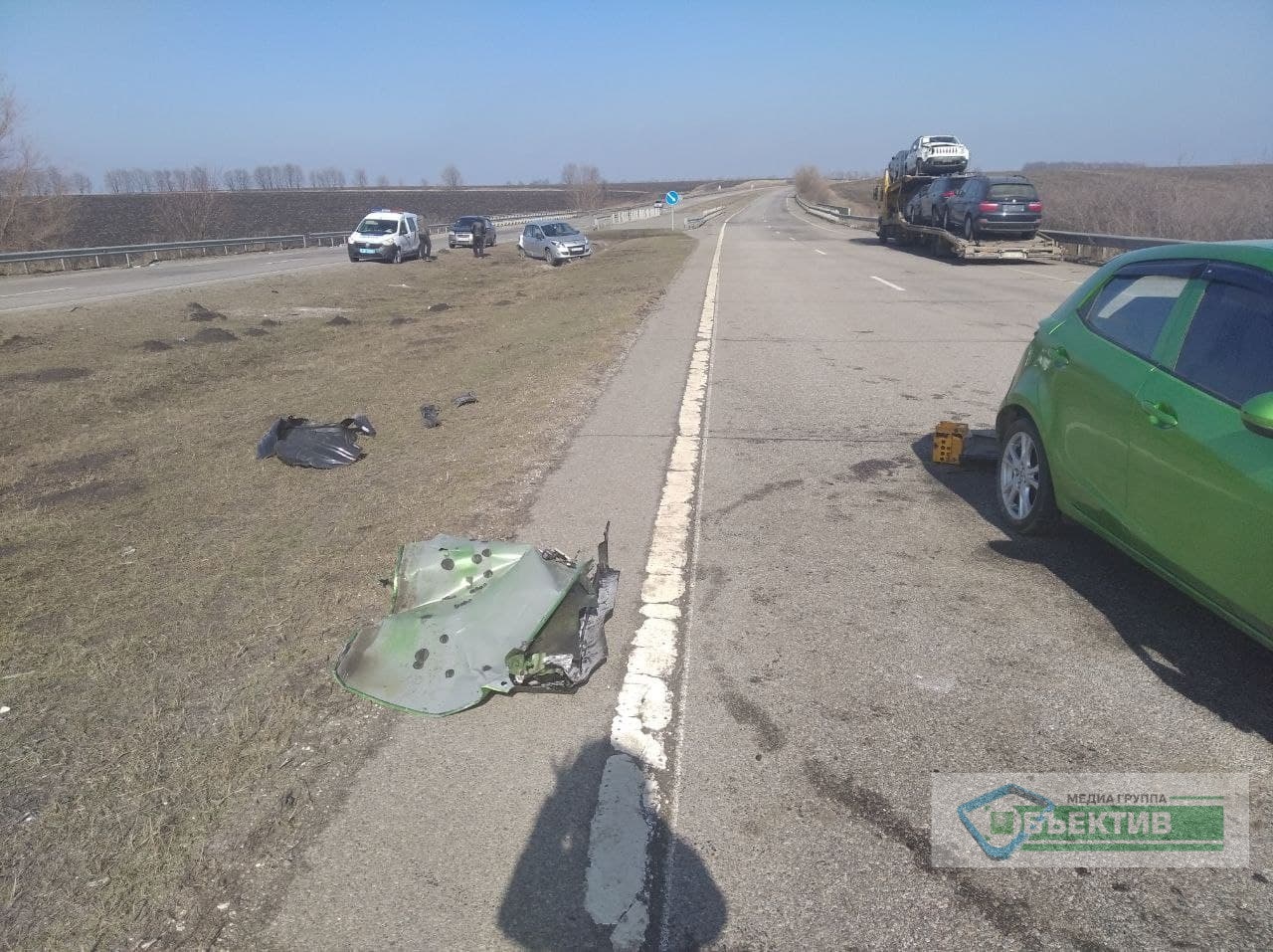 Под Харьковом масштабное ДТП: разбилось несколько авто
