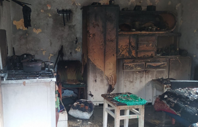 На Закарпатье при пожаре погибла пенсионерка