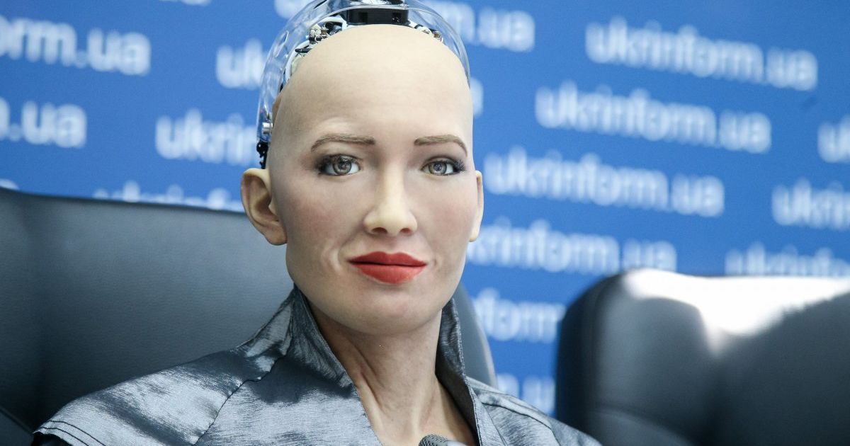 В США выставят на аукцион картину робота Софии