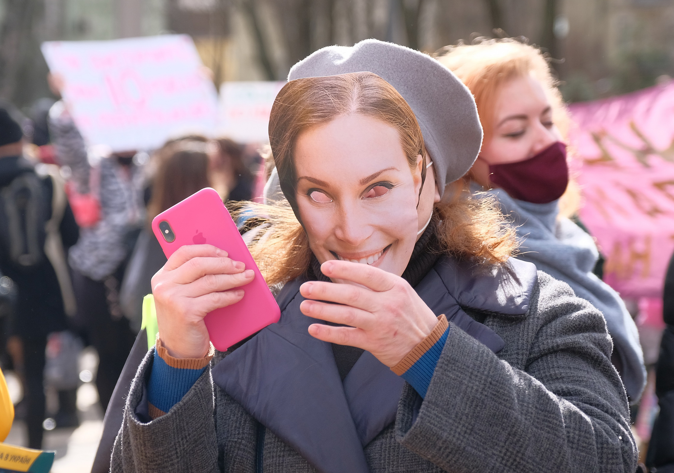В Киеве прошел Марш феминисток