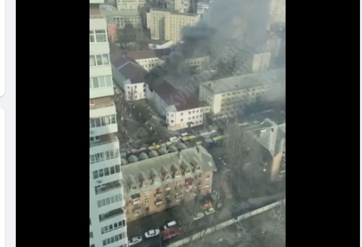 В общежитии столичного университета произошел пожар