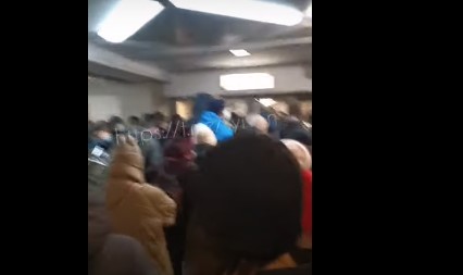 В киевском метро наблюдали огромные «заторы» из пассажиров