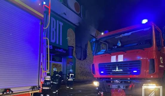 Ночью в Кривом Роге произошел пожар в кофейне